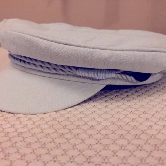 Billabong Baby Blue Denim Sailor Cap - Nautical Style Accessory for you - Picture 2 of 2